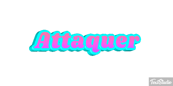 Attaquer Effet de texte