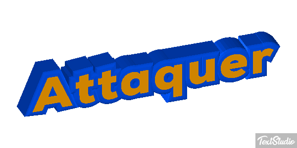 Attaquer Effet de texte