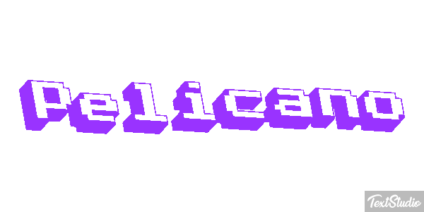 Pelícano Efecto de texto