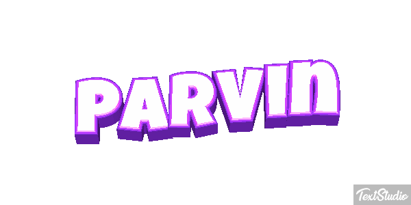 Parvin Efecto de texto