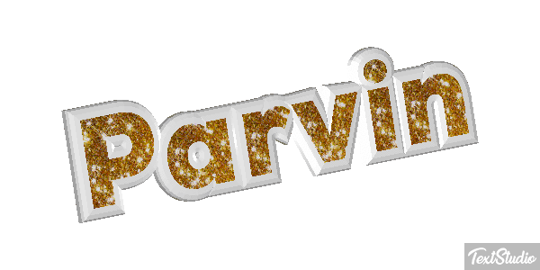 Parvin Efecto de texto