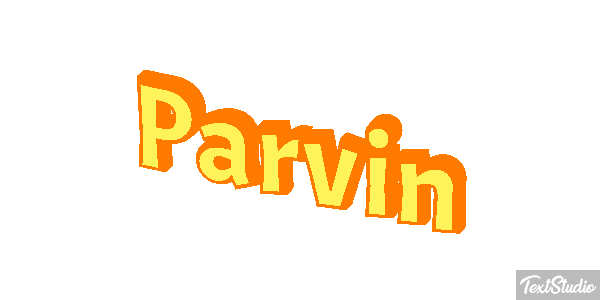 Parvin Efecto de texto