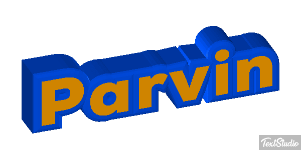 Parvin Efecto de texto