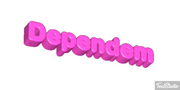 Dependem Effetto testo