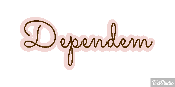 Dependem Effetto testo