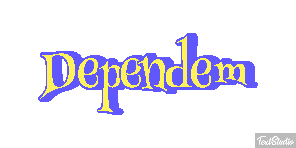 Dependem Effetto testo