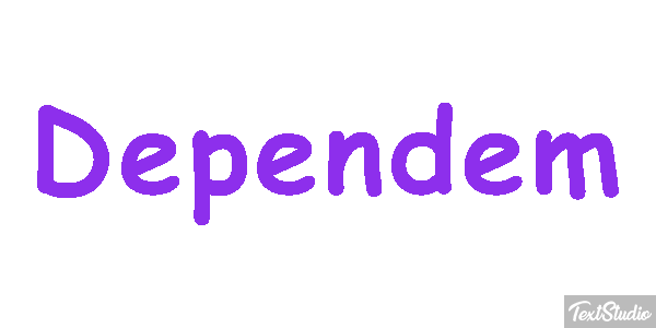 Dependem Effetto testo