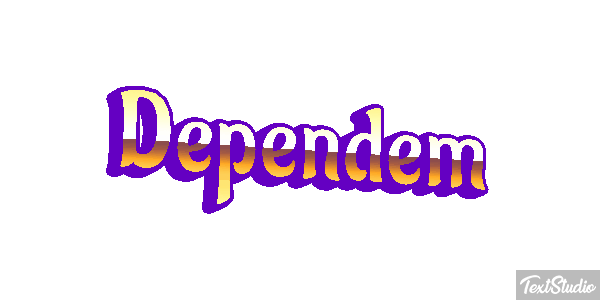 Dependem Effetto testo