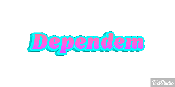 Dependem Effetto testo