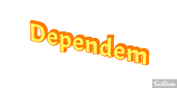 Dependem Effetto testo