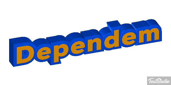 Dependem Effetto testo