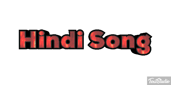 Hindi Song Effet de texte