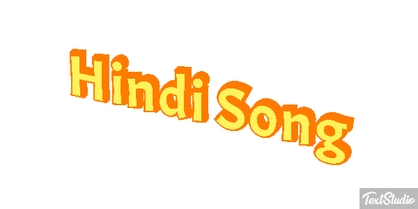 Hindi Song Effet de texte