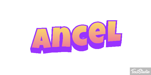 Ancel Text effect