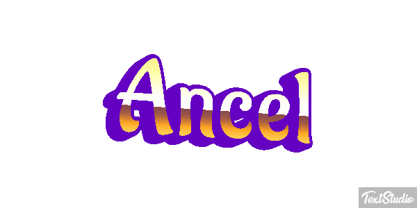 Ancel Text effect