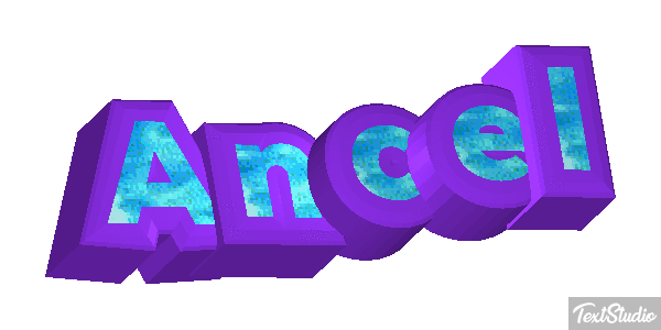 Ancel Text effect
