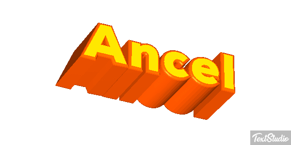 Ancel Text effect
