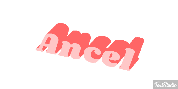 Ancel Text effect