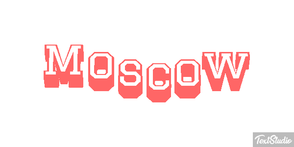 Moscow Efekt tekstowy