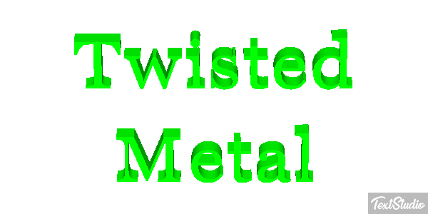 Twisted Metal Metin efekti