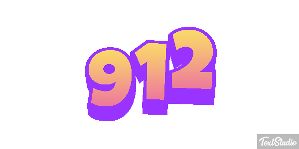 912 Texteffekt