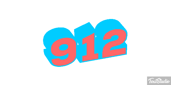 912 Texteffekt