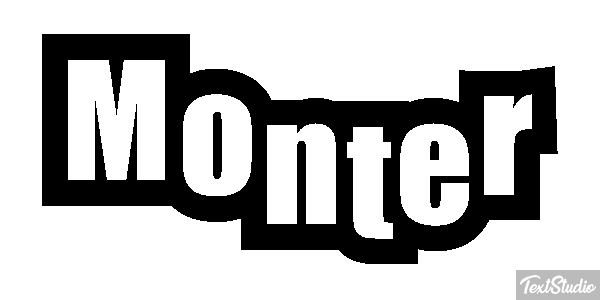 Monter Effet de texte