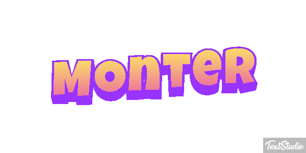 Monter Effet de texte
