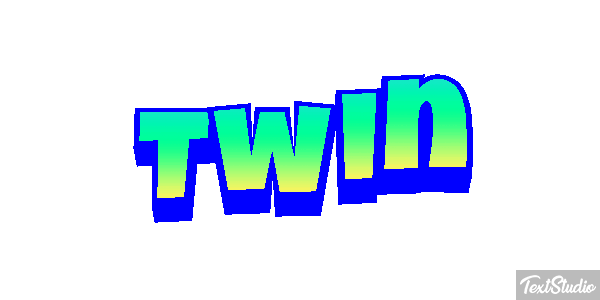 Twin Text effect