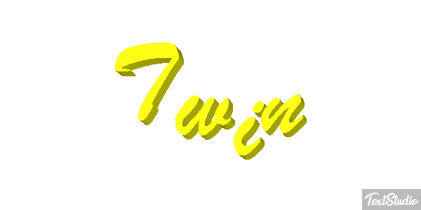 Twin Text effect