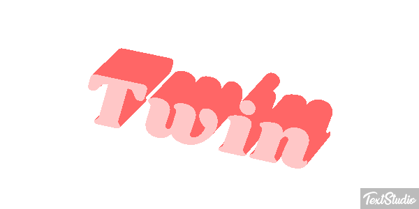 Twin Text effect