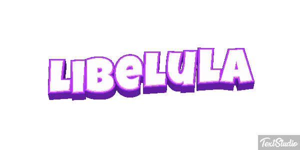 Libélula Efecto de texto