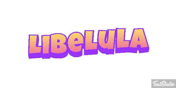 Libélula Efecto de texto