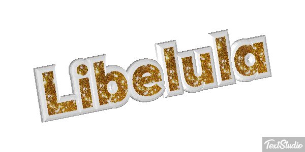 Libélula Efecto de texto