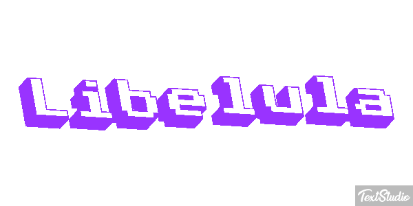 Libélula Efecto de texto