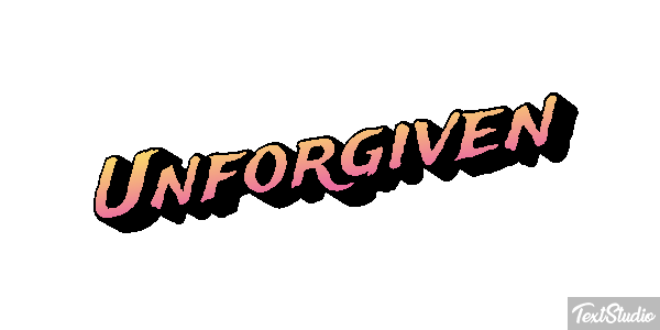 Unforgiven Tekst effect
