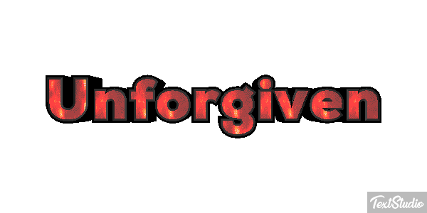 Unforgiven Tekst effect