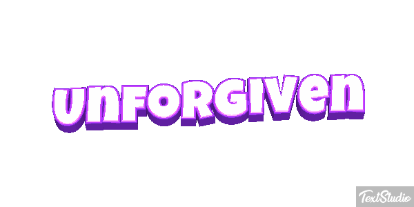 Unforgiven Tekst effect