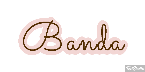 Banda Efecto de texto