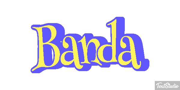 Banda Efecto de texto