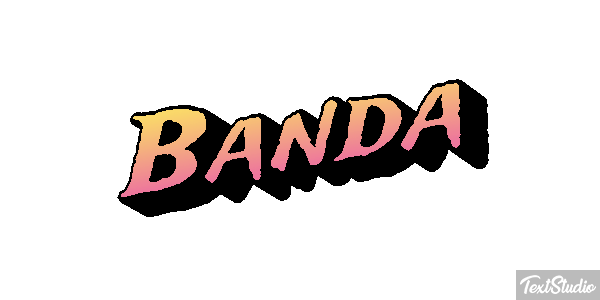 Banda Efecto de texto