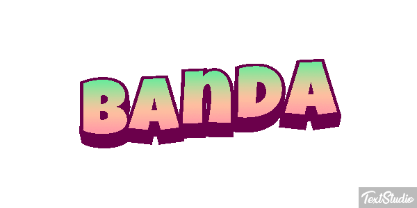 Banda Efecto de texto
