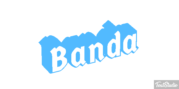 Banda Efecto de texto