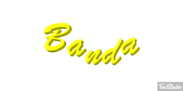Banda Efecto de texto