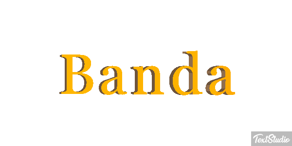 Banda Efecto de texto
