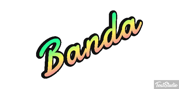 Banda Efecto de texto