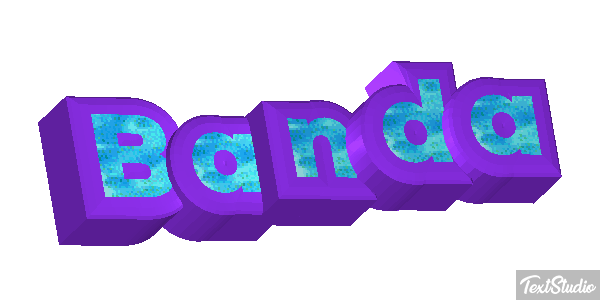 Banda Efecto de texto