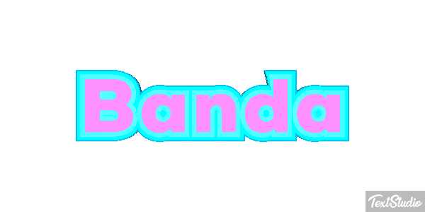 Banda Efecto de texto