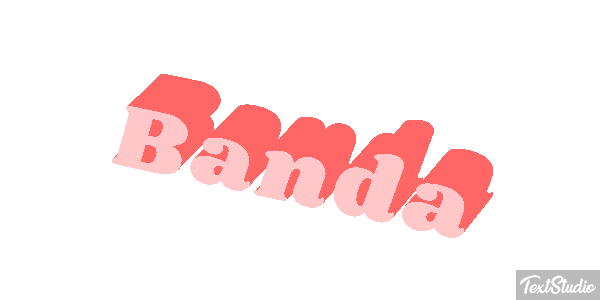 Banda Efecto de texto