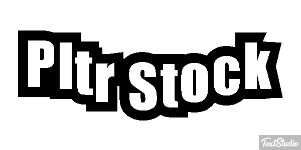 Pltr Stock Tekst effect